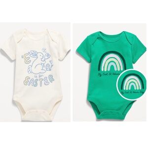 NEW Old Navy Spring Holiday Onesies